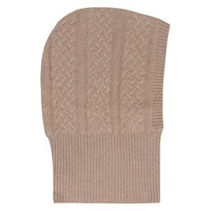 MAX MARA Women's Cable Knit Hood Women Beige Caps & Hats